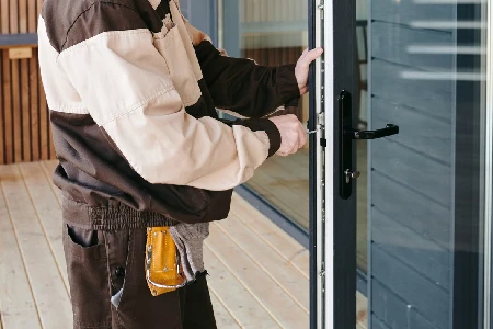 Cleaning And Polishing Glass Door Installation in Lakeside, FL